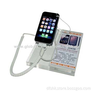 Cellphone Anti-shoplifting Display Holder with Alarm and Charging Function, Hot/Cool, Anti-theft